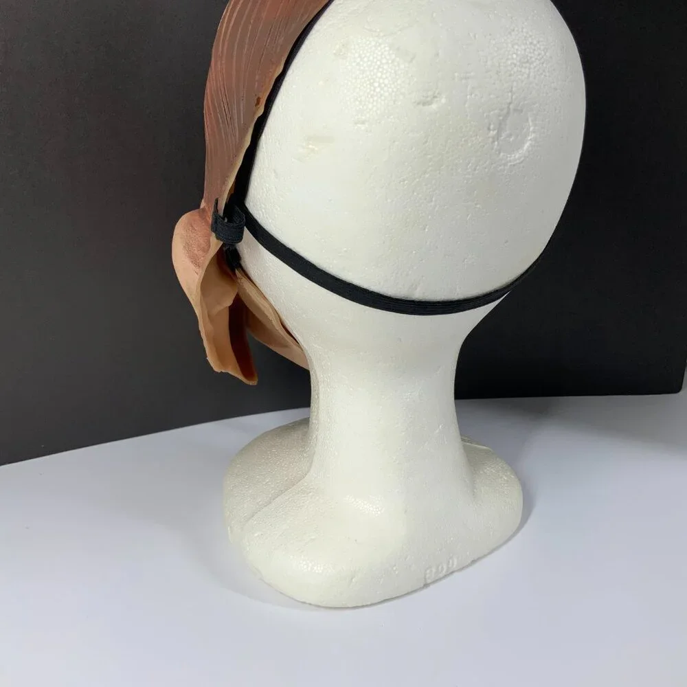ONLY ONE- 2 Piece George H. W. Bush Halloween President Mask 1991 Masquerade